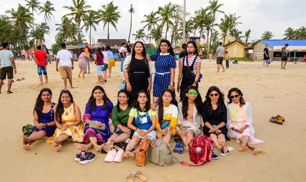 Ladies group tour to Goa | GoaThrills safe and customizable packages